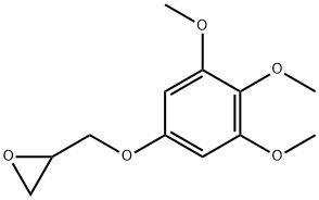 [(3,4,5-trimethoxyphenoxy)methyl]oxirane Struktur