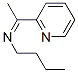 N-[1-(2-Pyridinyl)ethylidene]-1-butanamine Struktur