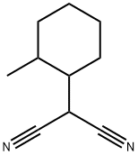 2-(2-Methylcyclohexyl)malononitrile Structure