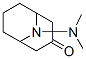9-Azabicyclo[3.3.1]nonan-3-one, 9-dimethylamino- Structure