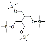 2,2,9,9-Tetramethyl-5,6-bis[[(trimethylsilyl)oxy]methyl]-3,8-dioxa-2,9-disiladecane Structure