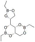 1-O,3-O:2-O,4-O:5-O,6-O-Tris(ethylboranediyl)-D-glucitol Structure