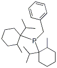 Bis[methyl(1-methylethyl)cyclohexyl](phenylmethyl)phosphine Structure