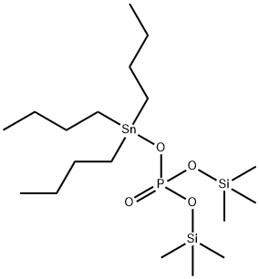 双(三甲基硅基)三丁基锡磷酸盐,74785-85-6,结构式