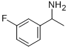 1-(3-フルオロフェニル)エチルアミン 化学構造式