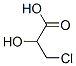 3-Chloro-2-hydroxypropanoic acid Structure