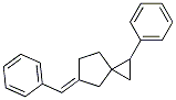1-Phenyl-5-(phenylmethylene)spiro[2.4]heptane Struktur