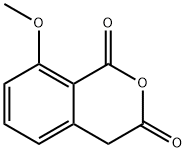 1H-2-Benzopyran-1,3(4H)-dione, 8-Methoxy- Struktur
