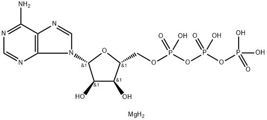 腺苷5′-三磷酸镁盐 结构式