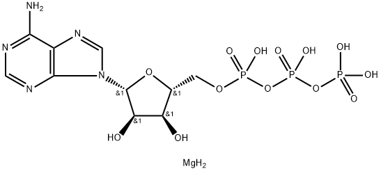 ADENOSINE 5'-TRIPHOSPHATE MAGNESIUM SALT Structure