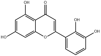 5,7,2',3'-tetrahydroxyflavone Structure
