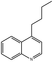Quinoline, 4-butyl- Struktur
