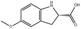 1H-Indole-2-carboxylicacid,2,3-dihydro-5-methoxy-,(S)-(9CI)|