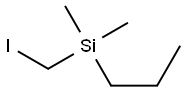(Iodomethyl)dimethyl(propyl)silane Structure