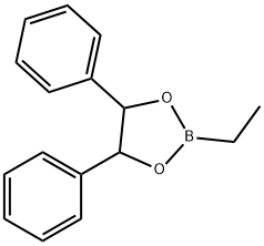 2-Ethyl-4,5-diphenyl-1,3,2-dioxaborolane Structure