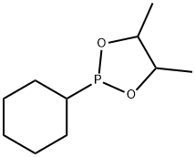 2-Cyclohexyl-4,5-dimethyl-1,3,2-dioxaphospholane Structure