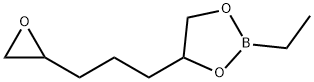 2-Ethyl-4-(3-oxiranylpropyl)-1,3,2-dioxaborolane Structure