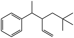 5,5-Dimethyl-3-(α-methylbenzyl)-1-hexene Structure