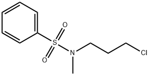 N-(3-Chloropropyl)-N-methylbenzenesulfonamide Structure