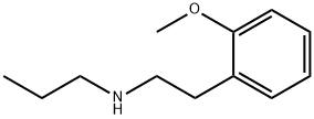 Benzeneethanamine, 2-methoxy-N-propyl- (9CI) Structure