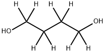 1,4-BUTANEDIOL-1,1,2,2,3,3,4,4-D8 化学構造式