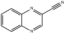 2-Quinoxalinecarbonitrile(7CI,8CI,9CI) Structure