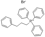トリフェニル(3-フェニルプロピル)ホスホニウム·ブロミド 化学構造式