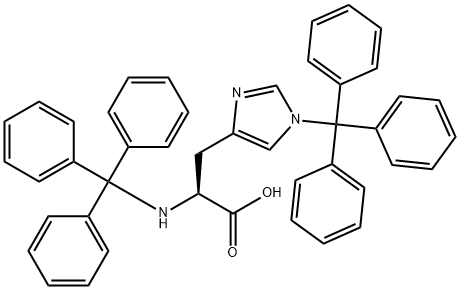 TRT-HIS(TRT)-OH Structure