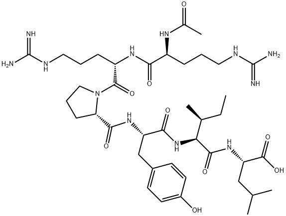 Acetyl neurotensin (8-13) ,74853-69-3,结构式