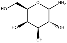 1-アミノ-1-デオキシ-β-D-ガラクトース 化学構造式