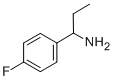 1-(4-フルオロフェニル)プロピルアミン 化学構造式