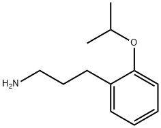 Benzenepropanamine, 2-(1-methylethoxy)- (9CI) Struktur