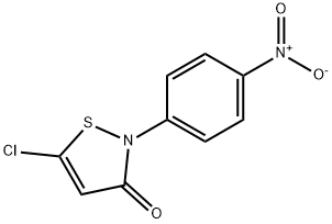 5-Chloro-2-(4-nitrophenyl)-3(2H)-isothiazolone Structure