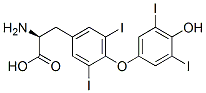 Thyroxine 化学構造式