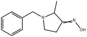 1-Benzyl-3-hydroxyimino-2-methylpyrrolidine Structure