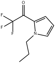 Ethanone, 2,2,2-trifluoro-1-(1-propyl-1H-pyrrol-2-yl)- (9CI) Structure