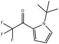 Ethanone, 1-[1-(1,1-dimethylethyl)-1H-pyrrol-2-yl]-2,2,2-trifluoro- (9CI) Struktur