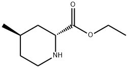 (2R,4R)-4-甲基-2-哌啶甲酸乙酯,74892-82-3,结构式