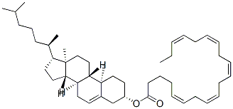 Cholesteryl Eicosapentaenoate, 74892-97-0, 结构式