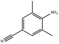 4-AMINO-3,5-DIMETHYL-BENZONITRILE 化学構造式