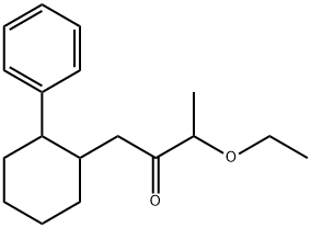 3-Ethoxy-1-(2-phenyl-cyclohexyl)-butan-2-one Structure