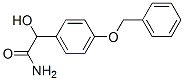 Benzeneacetamide,  -alpha--hydroxy-4-(phenylmethoxy)- Struktur