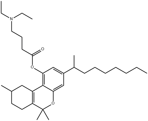 大麻克酯,74912-19-9,结构式