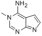 3H-Pyrrolo[2,3-d]pyrimidin-4-amine,3-methyl- Struktur