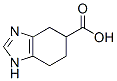 1H-Benzimidazole-5-carboxylic  acid,  4,5,6,7-tetrahydro-,  (+)-  (9CI) Structure