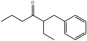 3-BENZYL-4-HEPTANONE Struktur