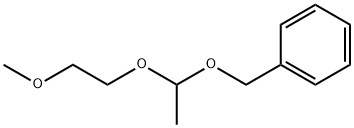 BENZYL METHOXYETHYL ACETAL Structure