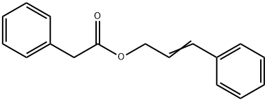 苯乙酸肉桂醇酯 结构式