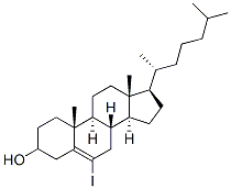 6-iodocholesterol Struktur