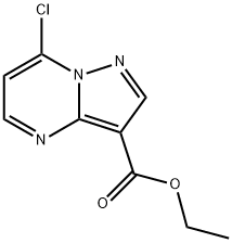 乙基 7-氯吡唑并[1,5-A]嘧啶-3-甲酸基酯,749216-54-4,结构式